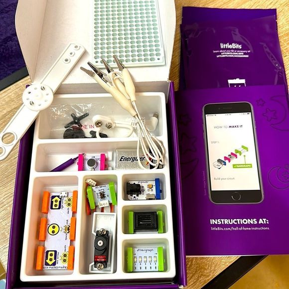 Sphero Other - 🎉 HostPick LittleBits - Bundle: Makey Makey Bit, Servo, Buzzer, LED Bargraph